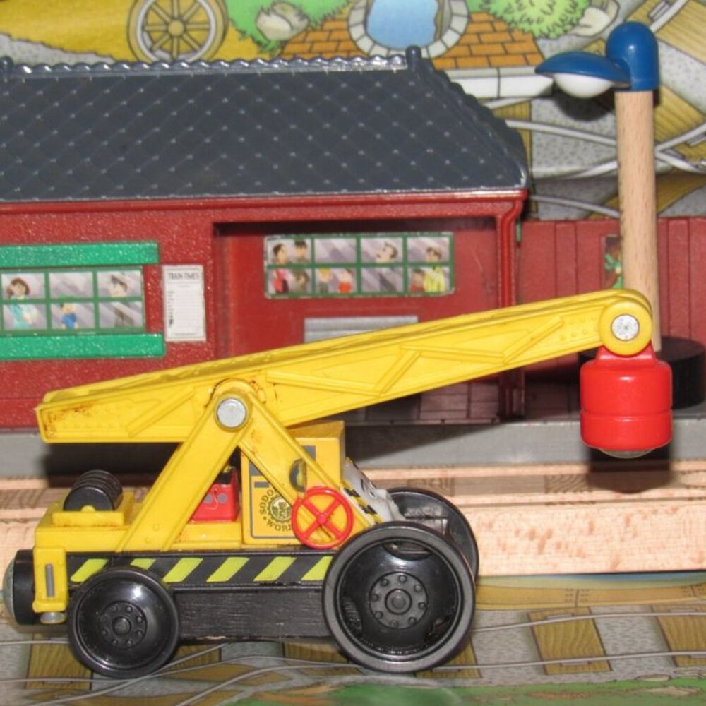 Thomas Wooden Railway Train Engine Track Kevin Crane